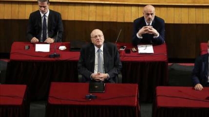 Gabinete de Mikati recibe voto de confianza del Parlamento libanés