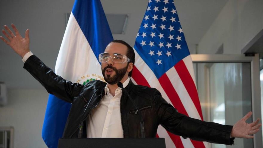 El presidente de El Salvador, Nayib Bukele. 