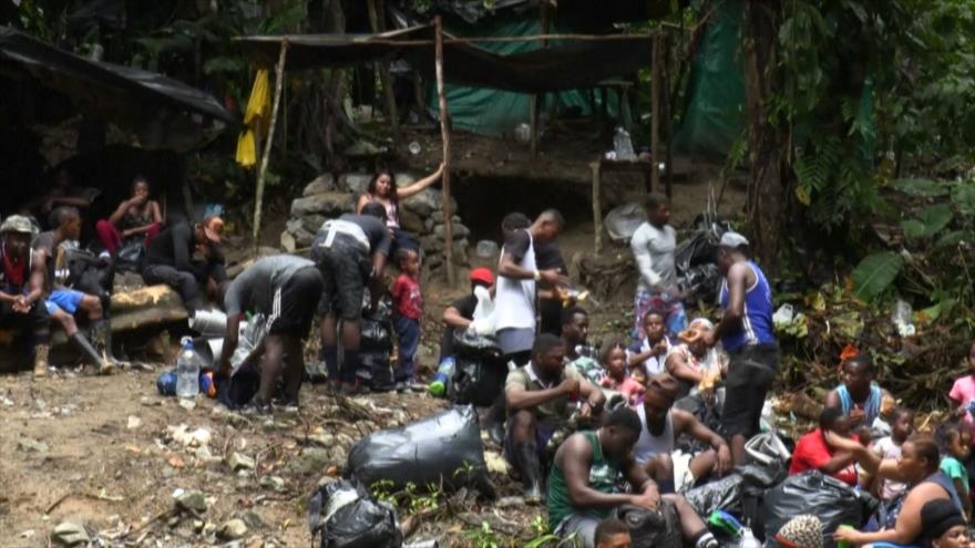 Migrantes haitianos rumbo a cumplir el sueño norteamericano