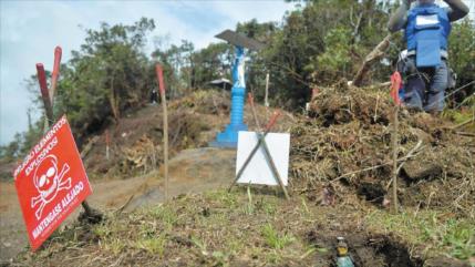 Por minas antipersonales se desplazan 1000 indígenas colombianos