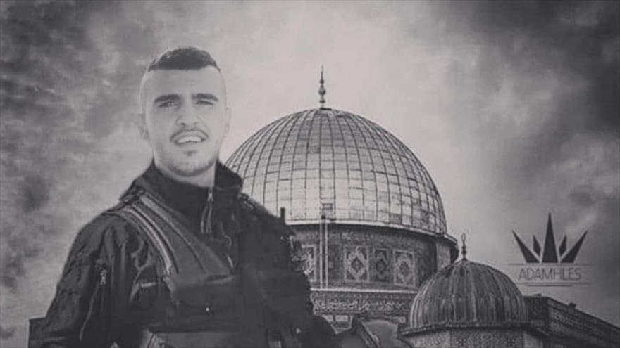 Alaa Naser Zayud, joven palestino de 22 años, asesinado por las fuerzas israelíes en la aldea de Burqin, Cisjordania, 30 de septiembre de 2021.