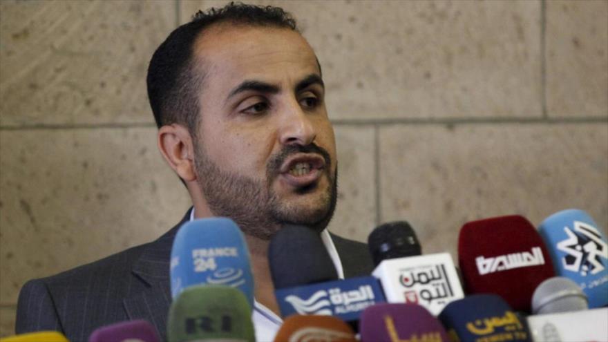 El portavoz del movimiento popular yemení Ansarolá, Muhamad Abdel Salam.