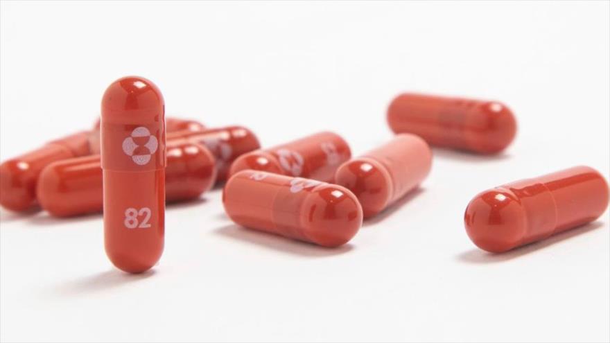Molnupiravir, pastillas experimentales contra el coronavirus.