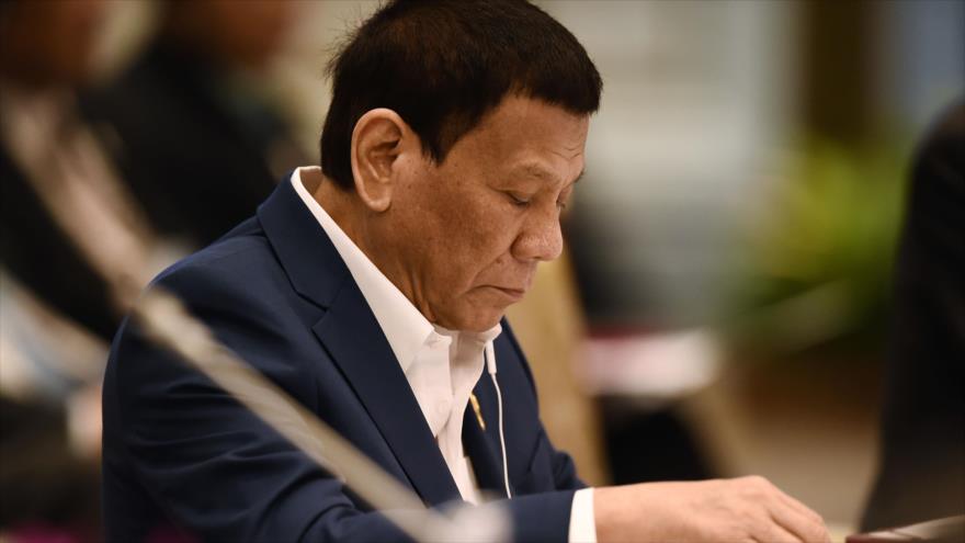 El presidente de Filipinas, Rodrigo Duterte, en Bangkok, capital de Tailandia, 22 de junio de 2019. (Foto: AFP)
