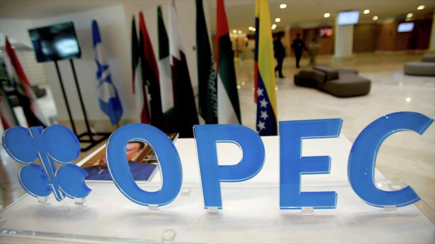 El logotipo de la OPEP antes de una reunión en Argel, capital de Argelia. (Foto: Reuters)