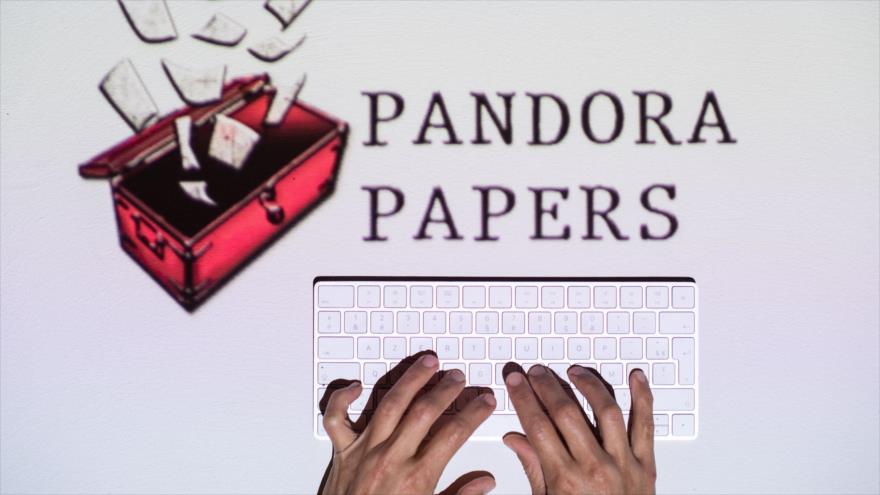 Una ilustración fotográfica del logotipo de Pandora Papers, en Lavau-sur-Loire, Francia, el 4 de octubre de 2021. (Foto: AFP)