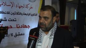 Yihad Islámica conmemora su aniversario de fundación en Damasco