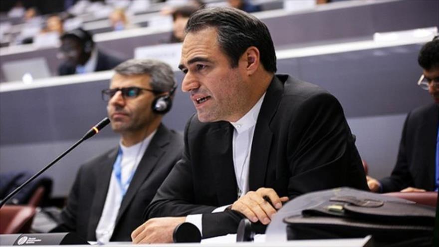 El representante de Irán ante la Organización de las Naciones Unidas (ONU), Heidar Ali Baluyi.