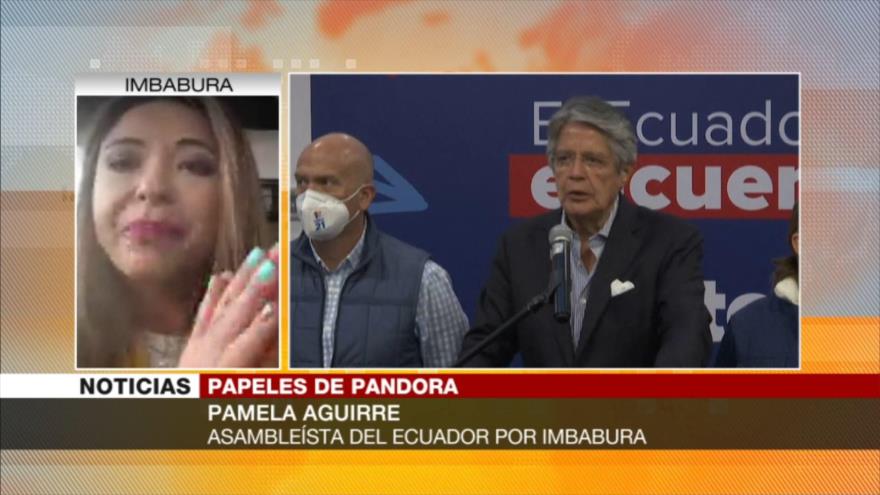 Aguirre: Guillermo Lasso debe ser investigado por el caso Pandora