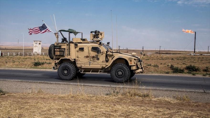 Las fuerzas estadounidenses patrullando en el este de Siria. (Foto: AP)
