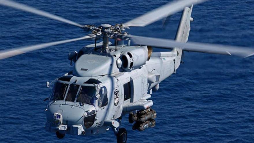 Un helicópteros de MH-60R Lockheed Martin.