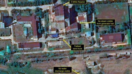 Informe: Pyongyang estaría operando el reactor nuclear en Yongbyon