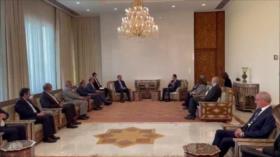 Canciller de Irán se reúne con el presidente sirio Bashar al-Asad
