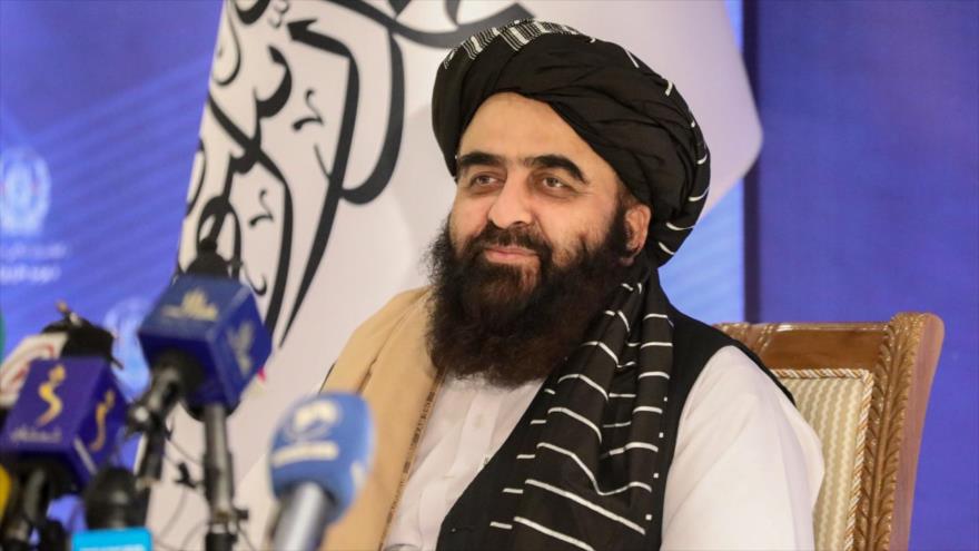 El ministro de Relaciones Exteriores talibán, Amir Jan Muttaqi.