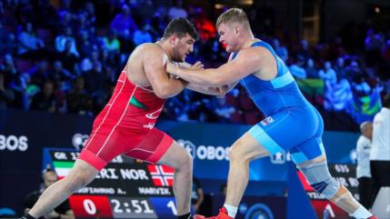 Luchadores grecorromanos iraníes ganan dos oros en Mundial de Oslo