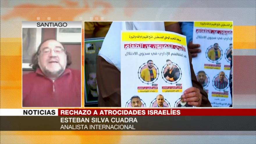 Silva: Israel somete a presos palestinos a represión sofisticada