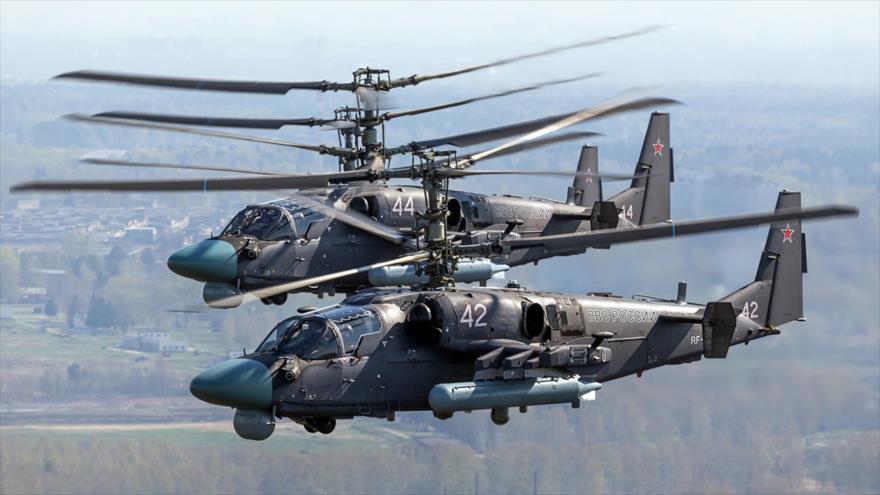 Por vez 1.ª autogiros de Rusia y EEUU se ven cara a cara en Siria