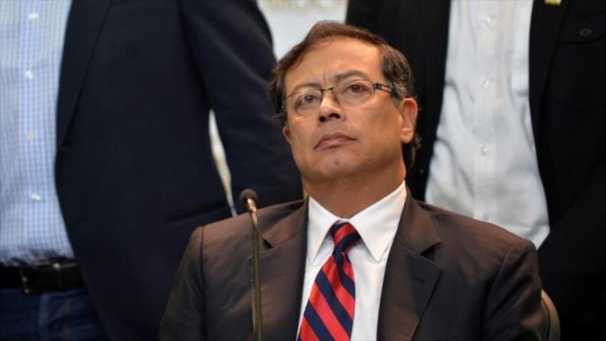 El senador de izquierda y presidente del partido político Colombia Humana, Gustavo Petro.