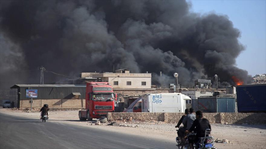 Vídeo: Ataque sirio mata a terroristas y militares turcos en Idlib