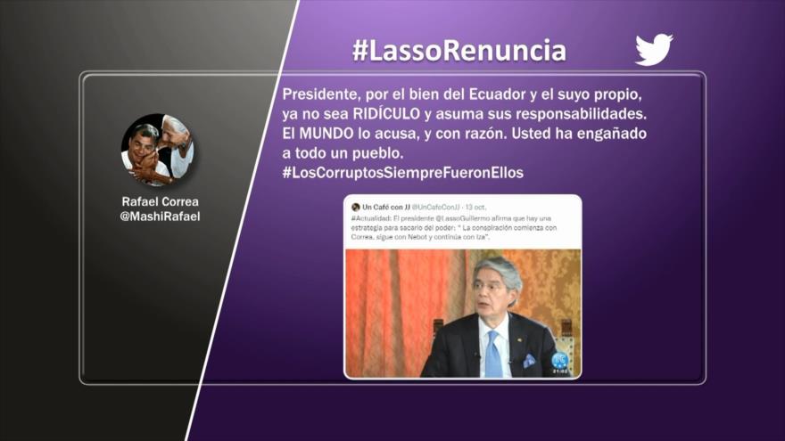 Etiquetaje: Piden la renuncia de Guillermo Lasso