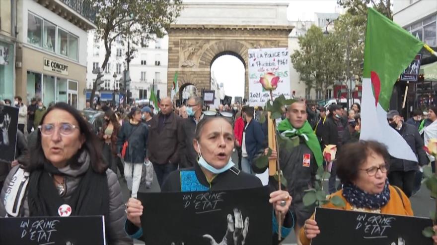 Francia conmemora la masacre de argelinos en París en 1961