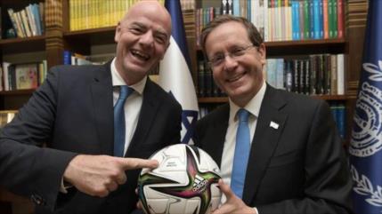 ONG critica el uso de FIFA para encubrir crímenes de Israel