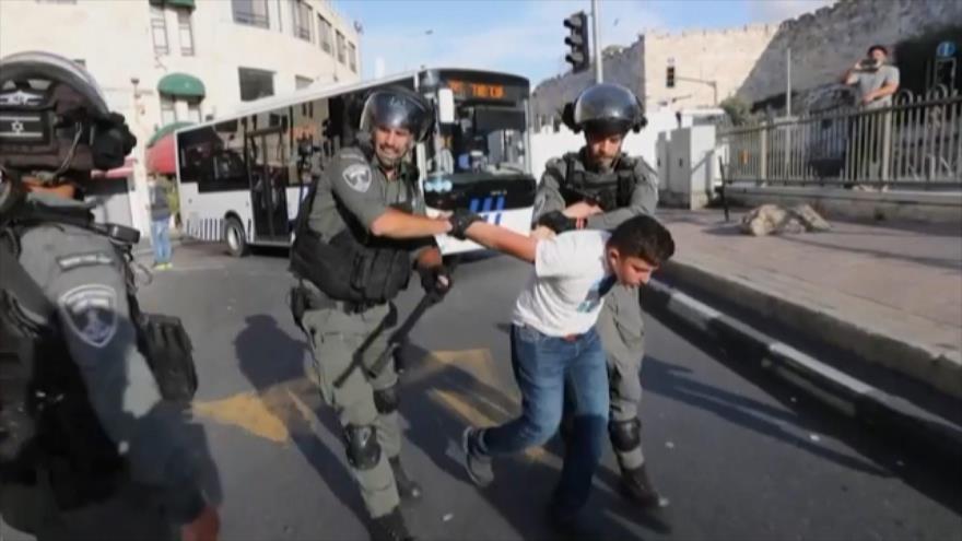 Decenas de palestinos heridos en otro episodio de violencia israelí