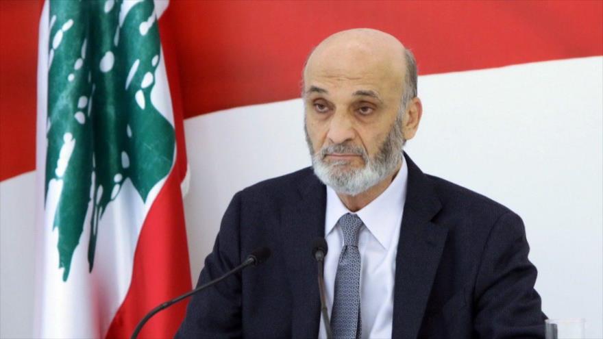 El líder del partido proestadounidense Fuerzas Libanesas, Samir Geagea.