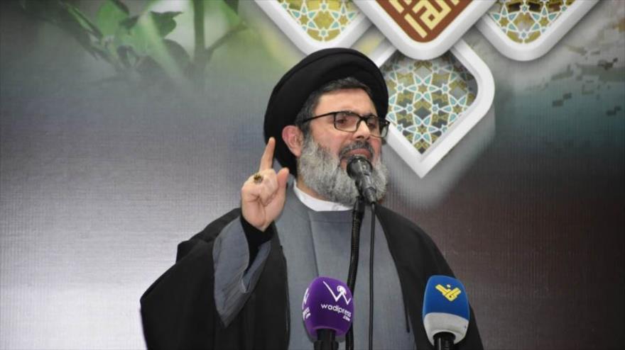 Jefe del Consejo Ejecutivo del Movimiento de Resistencia Islámica de El Líbano (Hezbolá), Seyed Hashem Safi al-Din.