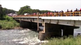 Migrantes de Centroamérica y Haití rumbo a la capital mexicana