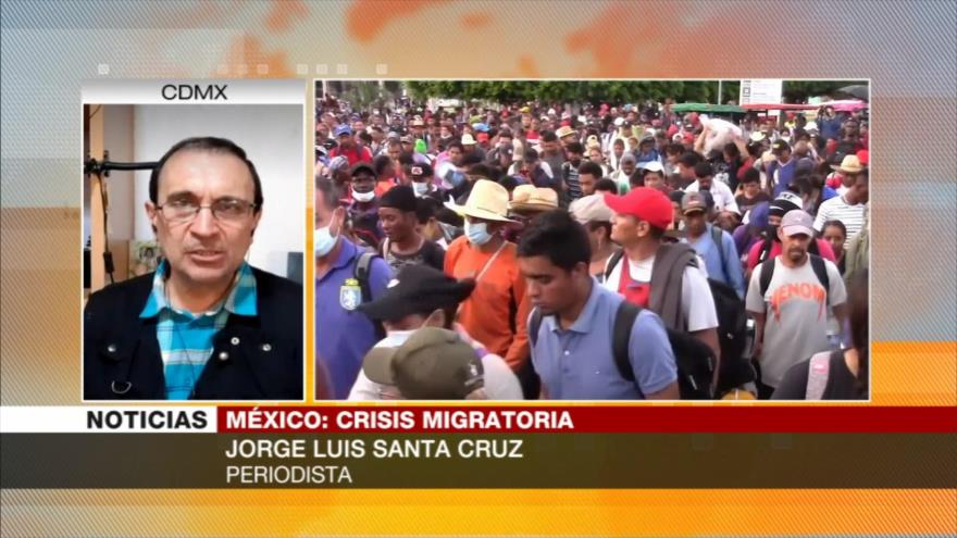 Santa Cruz: Ola de migrantes, problema mayúsculo para México