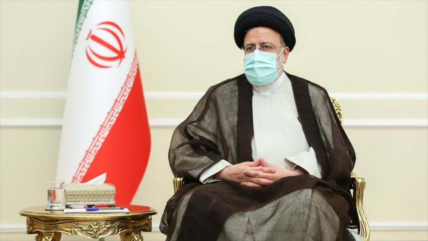Presidente de Irán, Seyed Ebrahim Raisi, en un acto en Teherán, capital iraní, 25 de octubre de 2021. (Foto: President.ir)