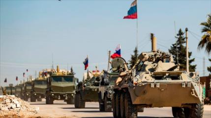 Convoy militar de Rusia, objeto de un intento de atentado en Siria