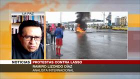 Lizondo: Pueblo ecuatoriano, en contra de agenda neoliberal de Lasso