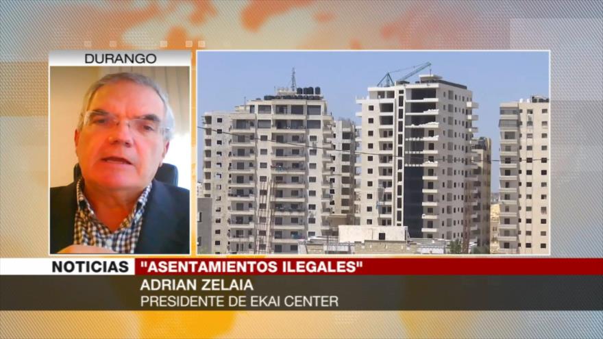 Zelaia: Construir otras viviendas tendrá alto costo para Israel