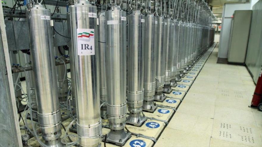 Una sala de centrifugadoras de la planta nuclear de Natanz, centro de Irán. 