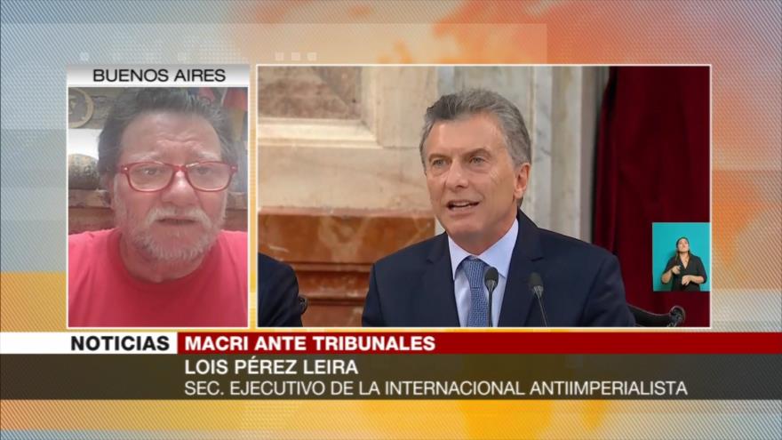 Pérez: Macri se presenta como víctima de persecución política | HISPANTV