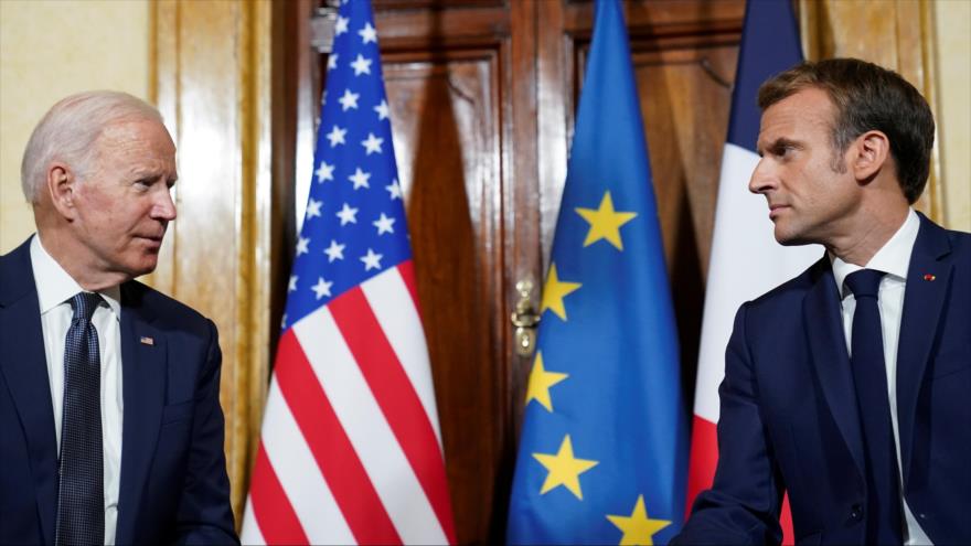 Biden admite ante Macron la “torpeza” de EEUU sobre AUKUS