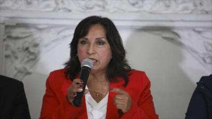 Boluarte: No hay ruptura entre Perú Libre y el Poder Ejecutivo