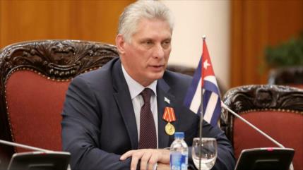 Díaz-Canel condena agresión contra activista española pro-Cuba