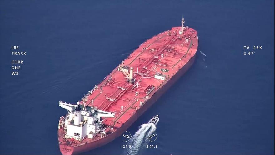 Vídeo: Así fuerzas navales iraníes no dejan a EEUU robar petrolero | HISPANTV