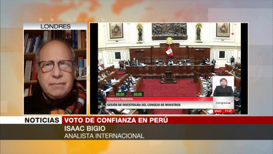 Bigio: Gobierno de Pedro Castillo es el más amenazado por golpes