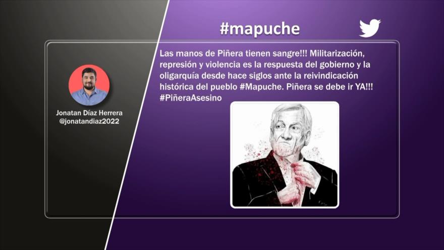 Represión contra los mapuches en Chile | Etiquetaje