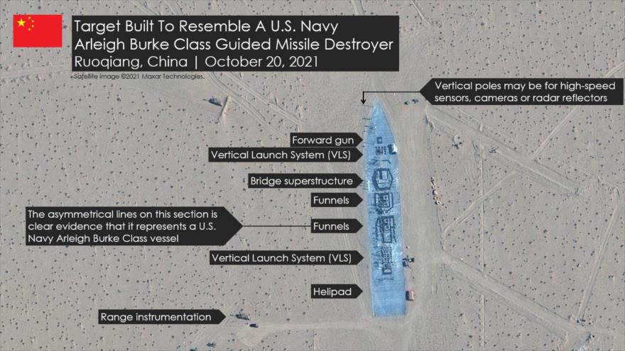 China erige maquetas de buques de EEUU como blancos de sus misiles | HISPANTV