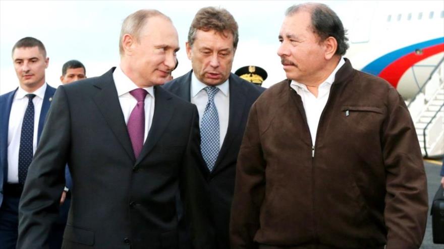 Putin felicita a Ortega y espera avance de lazos Rusia-Nicaragua | HISPANTV