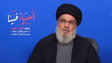 Nasralá: Continuaremos lucha contra complots de EEUU e Israel 