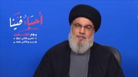 Nasralá: Continuaremos lucha contra complots de EEUU e Israel 