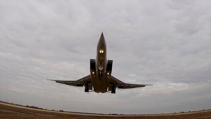 Vídeo: Dos bombarderos nucleares rusos sobrevuelan Bielorrusia