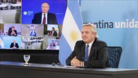Fernández y Putin acuerdan afianzar lazos en campos estratégicos 
