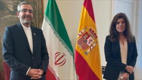Principal negociador nuclear iraní dialoga con su homóloga española